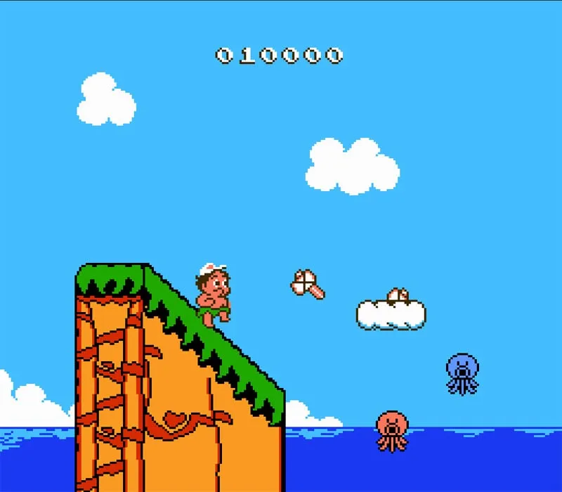 Игра Adventure Island 2 Dendy