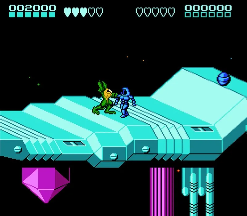 Игра Денди Battletoads & Double Dragon