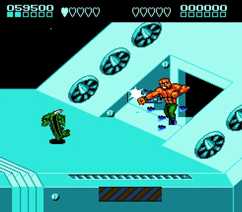 Игра Денди Battletoads & Double Dragon