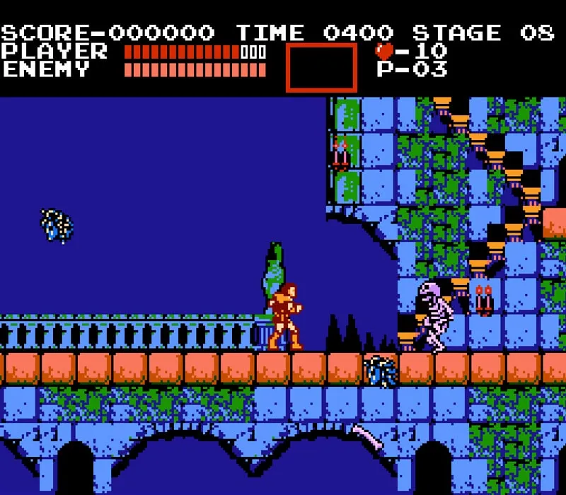 Игра Castlevania Dendy
