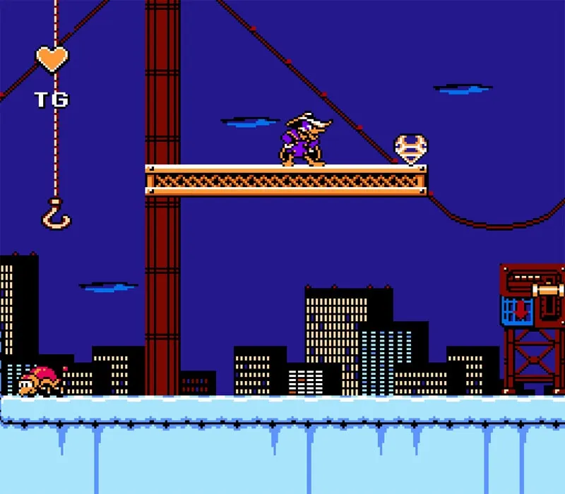 Игра Darkwing Duck Dendy