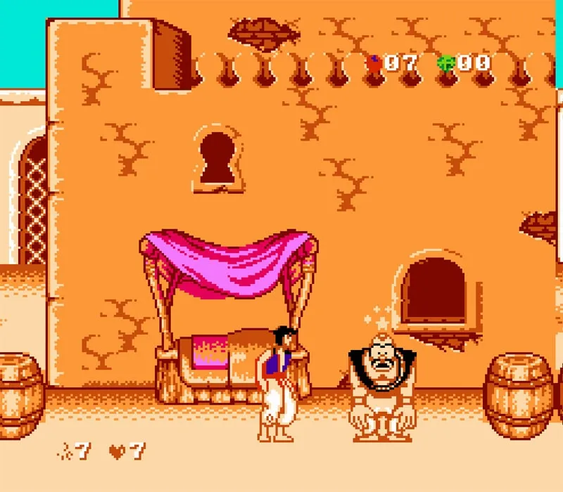 Игра Денди Disney’s Aladdin