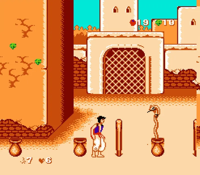 Игра Денди Disney’s Aladdin