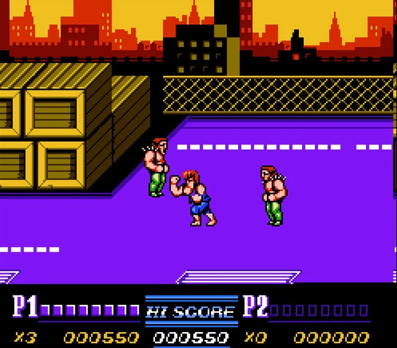 Игра Денди Double Dragon 2: The Revenge