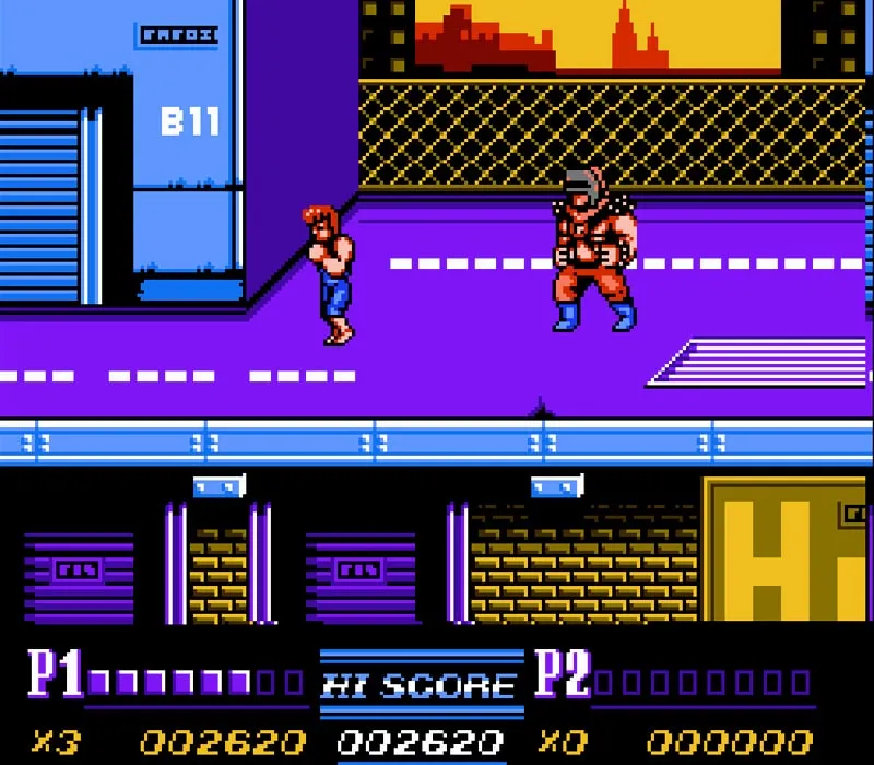 Игра Денди Double Dragon 2: The Revenge