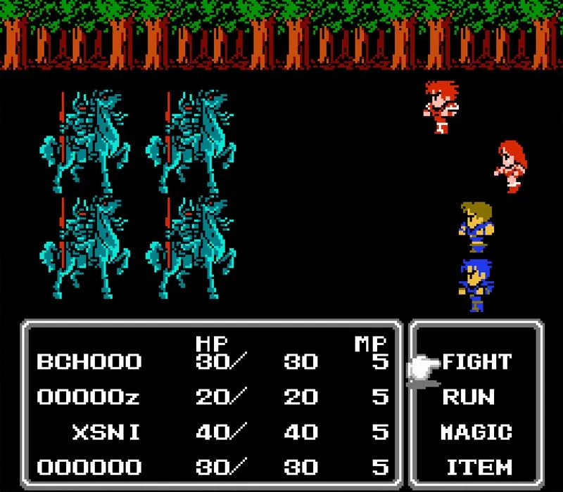 Игра Денди Final Fantasy 2