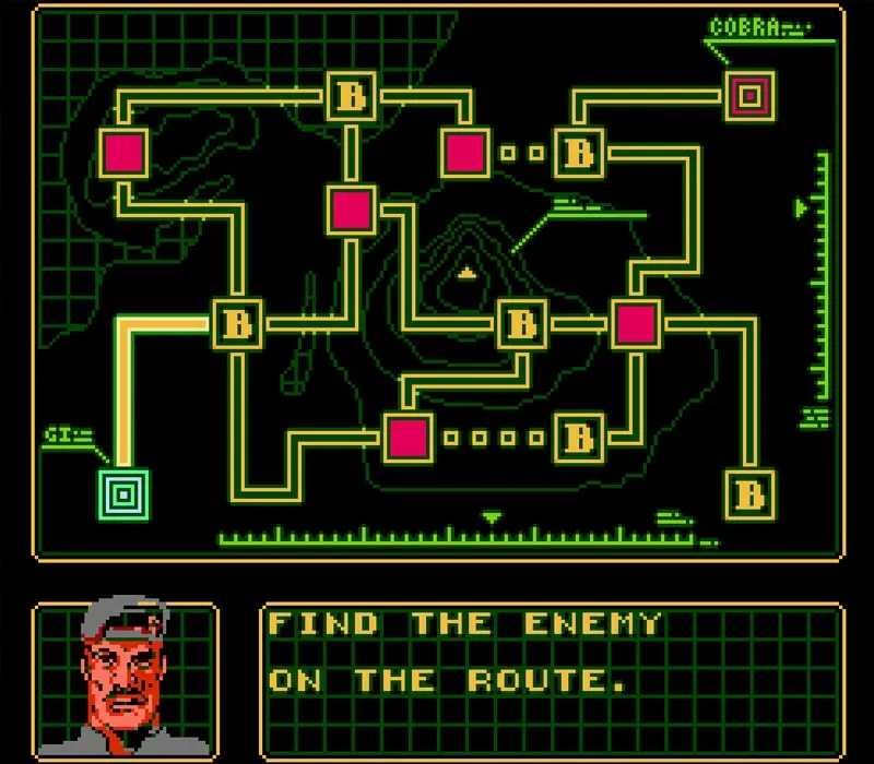 Игра Денди G.I. Joe: The Atlantis Factor