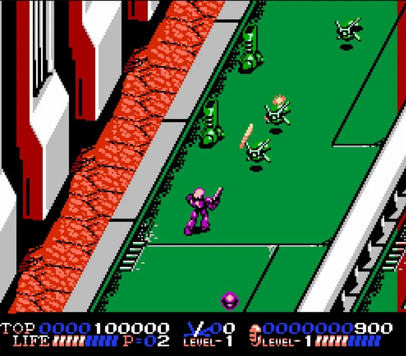 Игра Денди Isolated Warrior