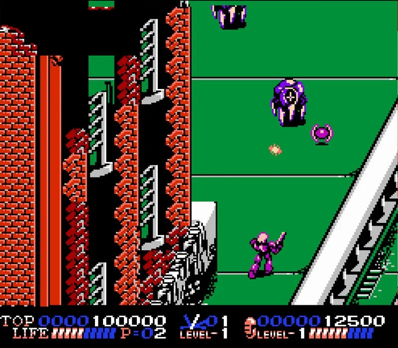 Игра Денди Isolated Warrior