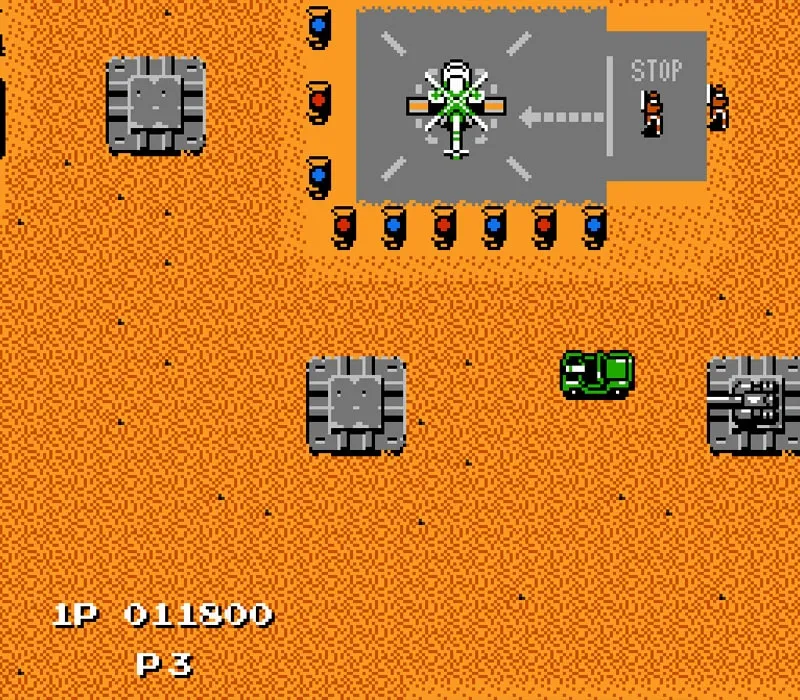 Игра Денди Jackal