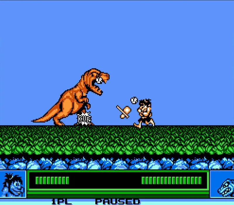 Игра Денди Joe & Mac Caveman Ninja