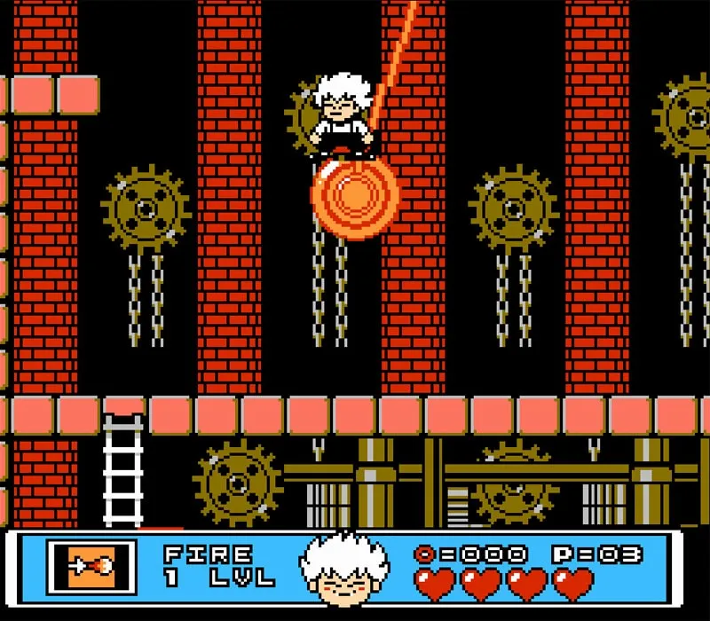 Игра Денди Akumajou Special: Boku Dracula-kun