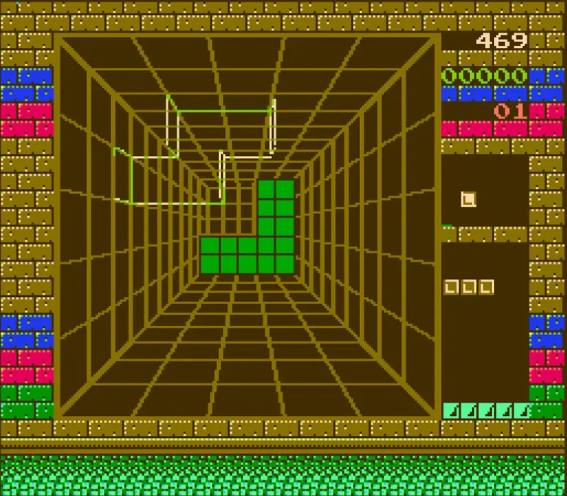 Игра Денди 3D Block