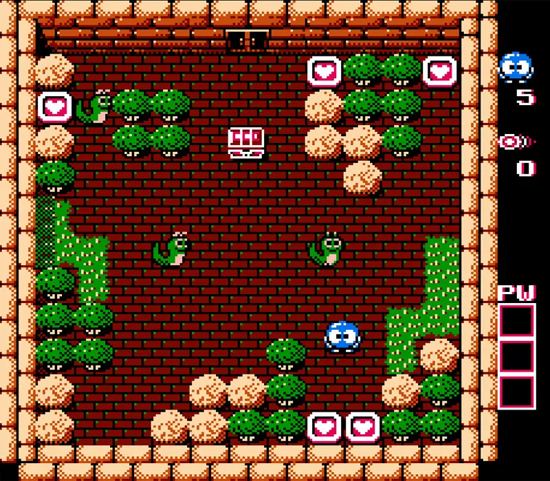 Игра Денди Adventures of Lolo 2