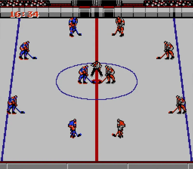 Игра Денди Blades of Steel