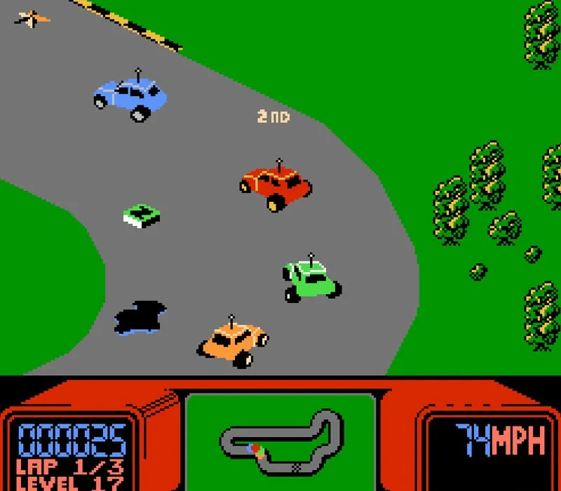 Игра R.C. Pro-Am Dendy