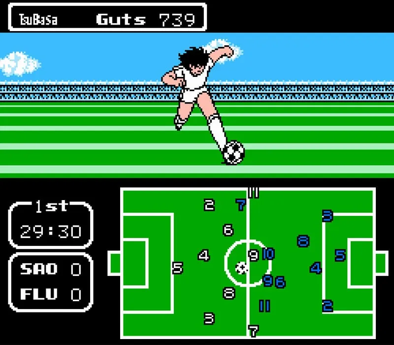 Игра Денди Captain Tsubasa Vol. II — Super Striker