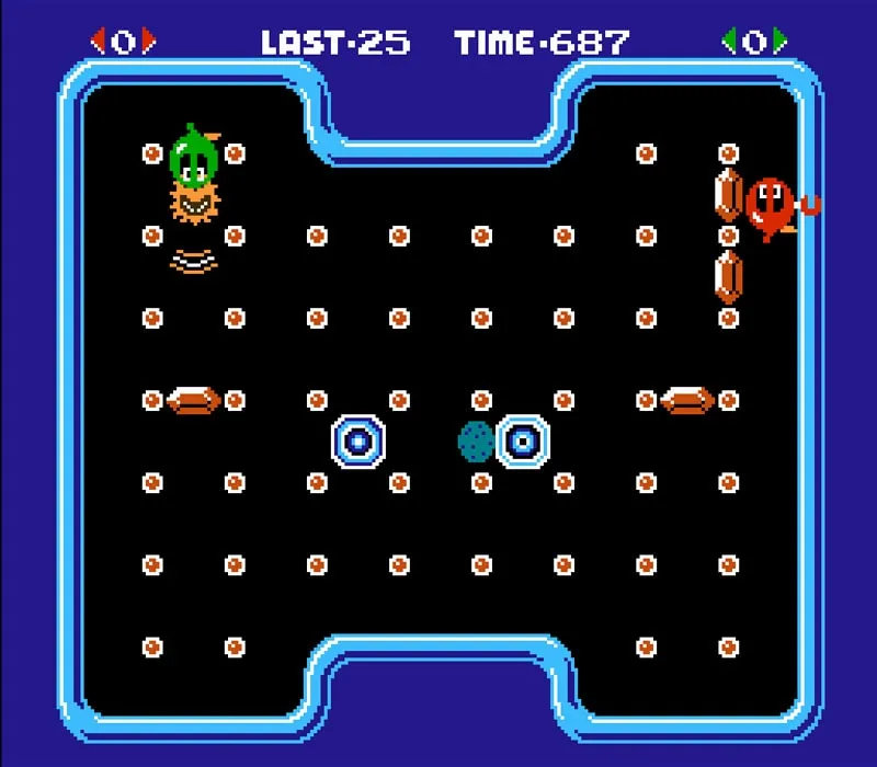 Игра Денди Clu Clu Land