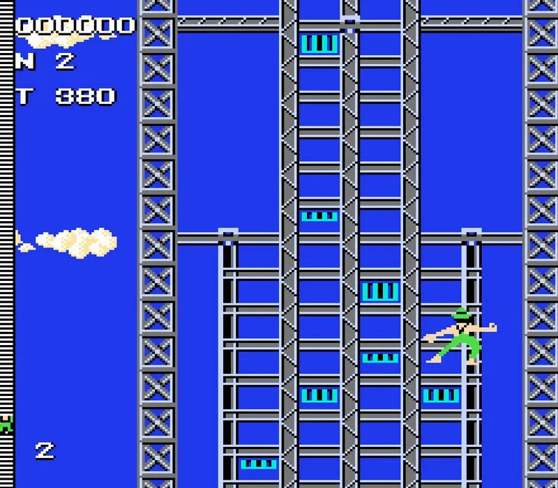 Игра Денди Crazy Climber