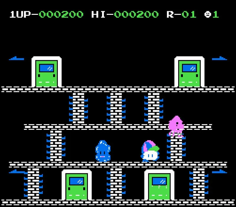 Игра Денди Door Door