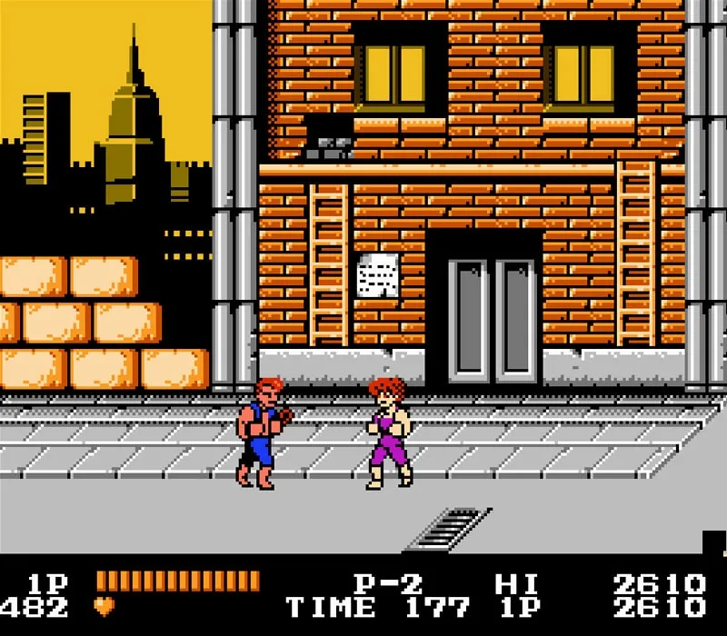 Игра Денди Double Dragon