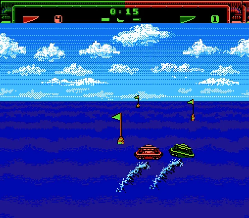 Игра Денди Eliminator Boat Duel