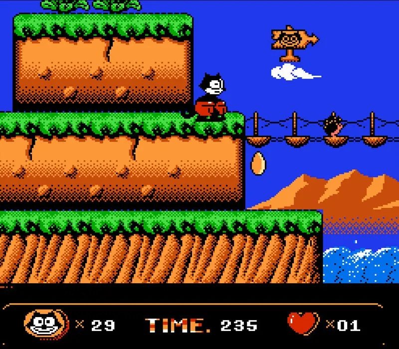 Игра Денди Felix the Cat by Dragon Co