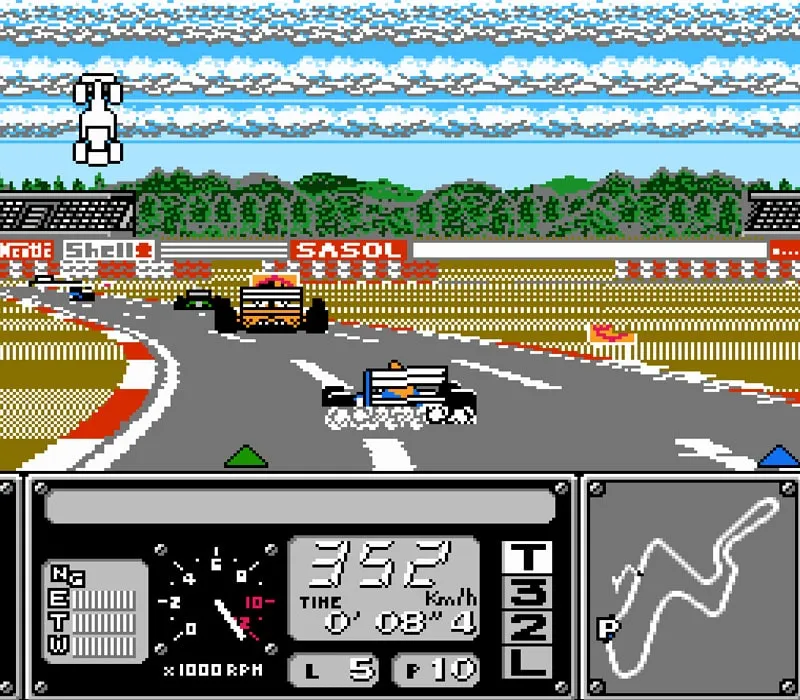 Игра Денди Formula 1 Sensation