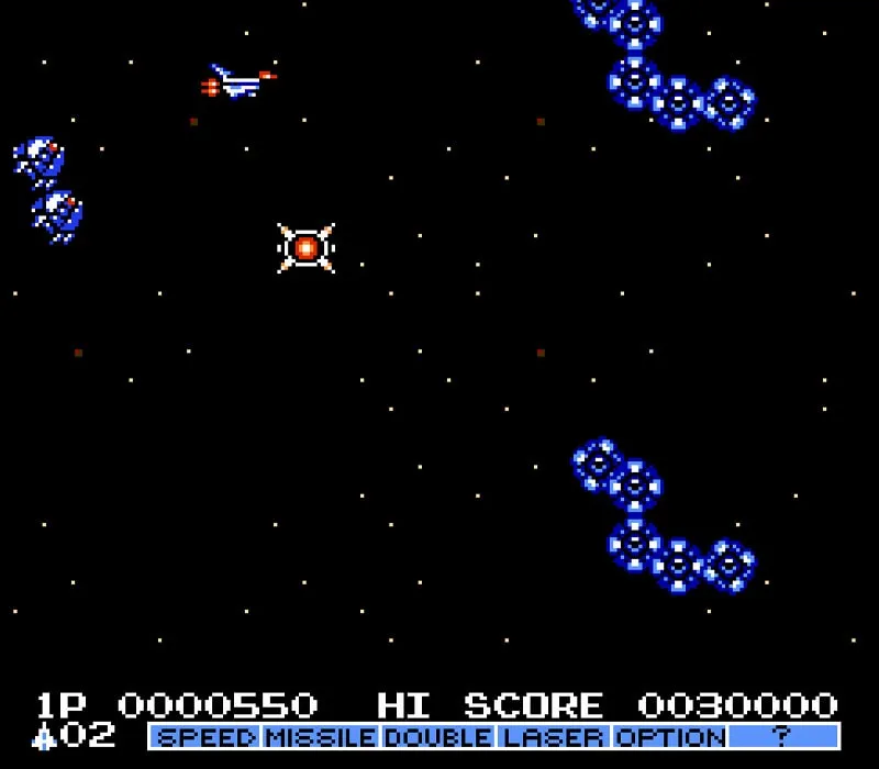 Игра Денди Gradius 2