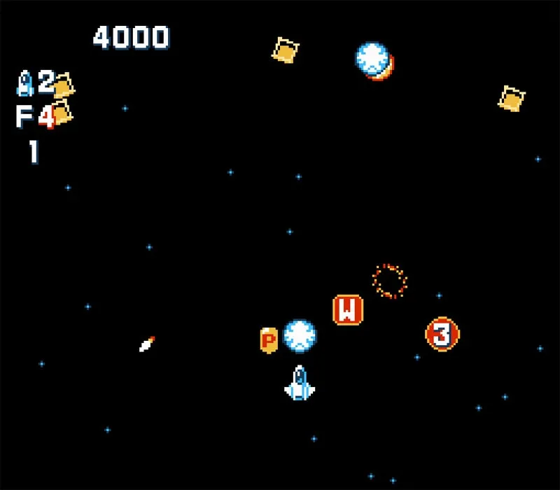 Игра Денди Gun-Nac