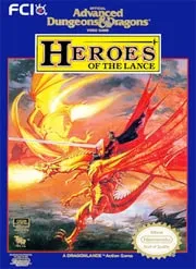 Игра Heroes of the Lance Сега
