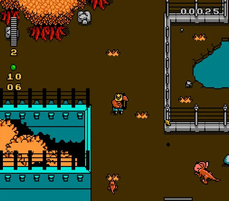 Игра Денди Jurassic Park