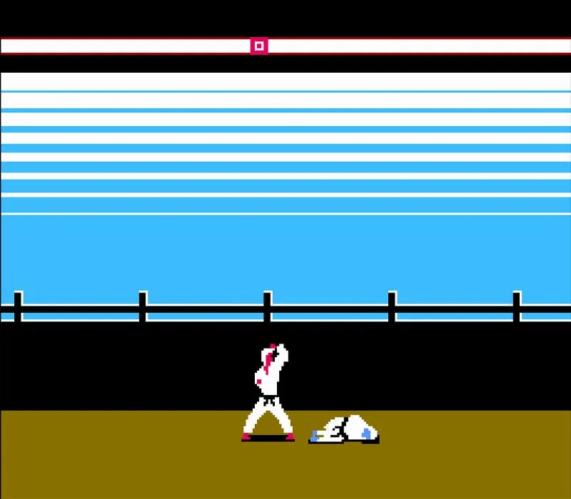 Игра Денди Karateka