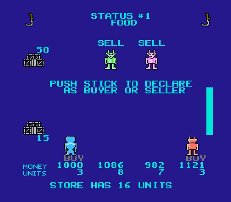 Игра Денди M.U.L.E.