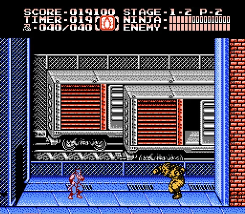 Игра Денди Ninja Gaiden 2: The Dark Sword of Chaos