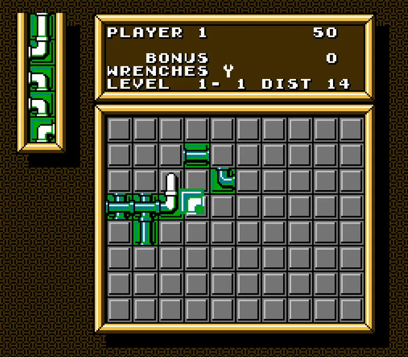 Игра Денди Pipe Dream