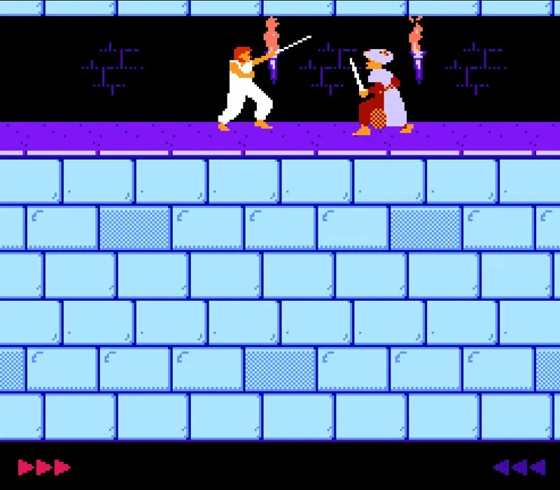 Игра Денди Prince of Persia
