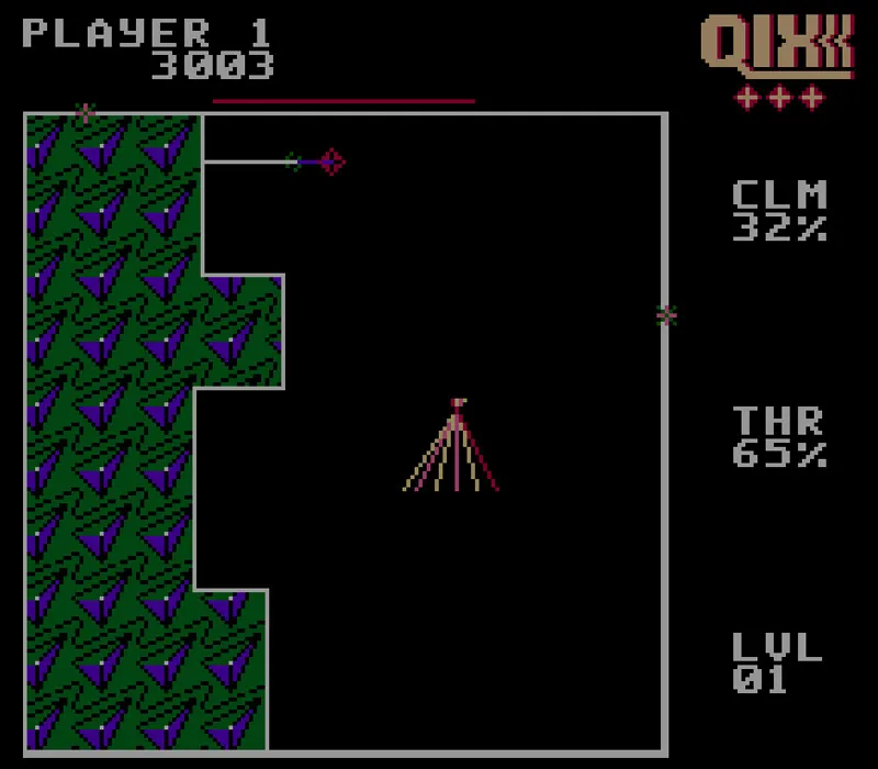 Игра Денди Qix