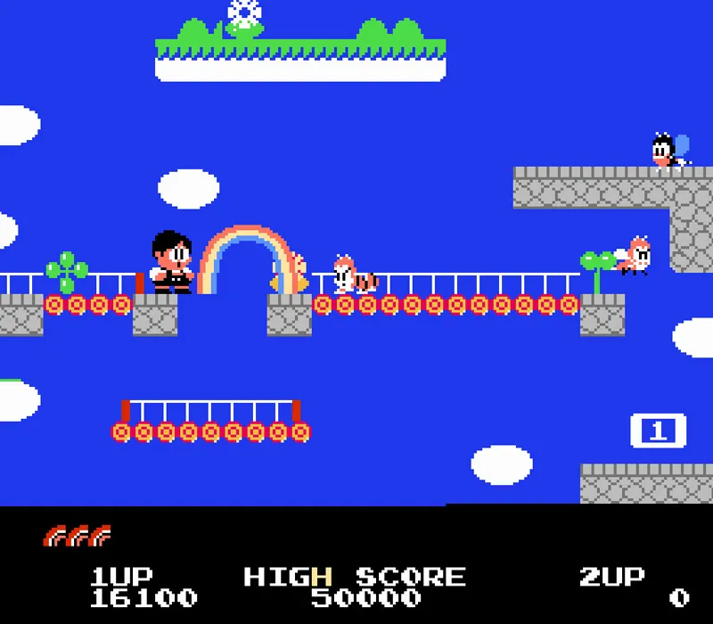 Игра Денди Rainbow Islands: The Story of Bubble Bobble 2