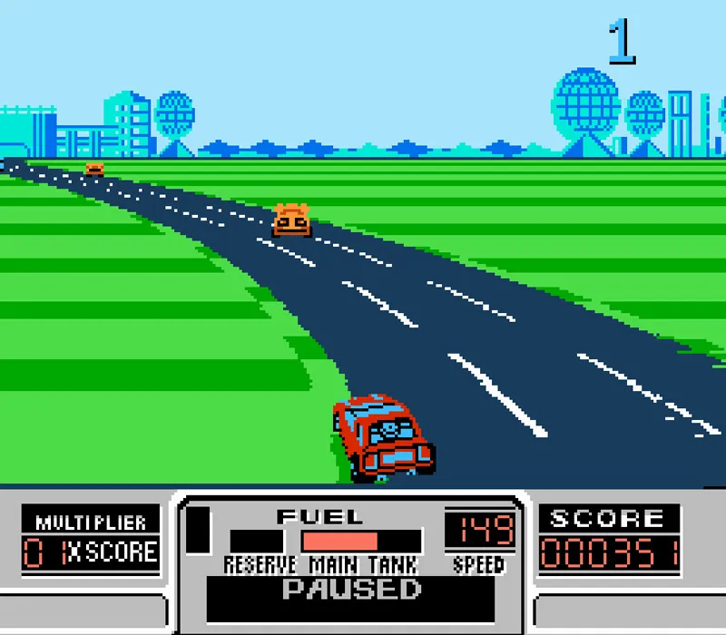 Игра Денди RoadBlasters