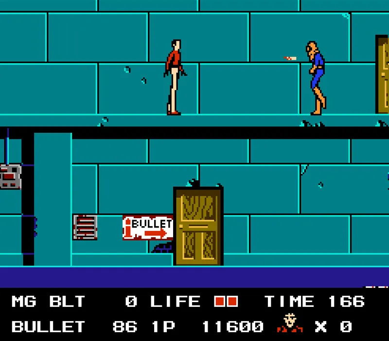 Игра Денди Rolling Thunder