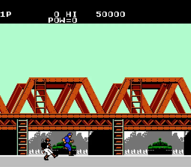 Игра Денди Rush’n Attack