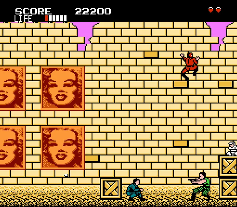 Игра Денди Shinobi