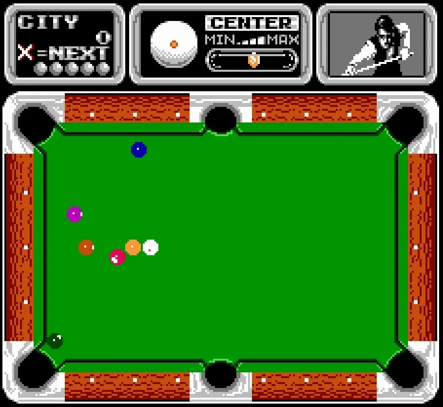 Игра Денди Side Pocket