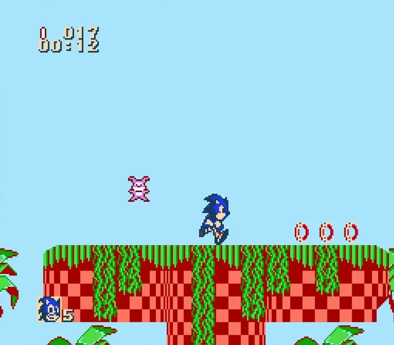 Игра Денди Sonic The Hedgehog