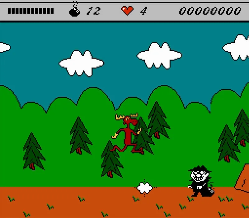 Игра Денди Adventures of Rocky and Bullwinkle and Friends, The