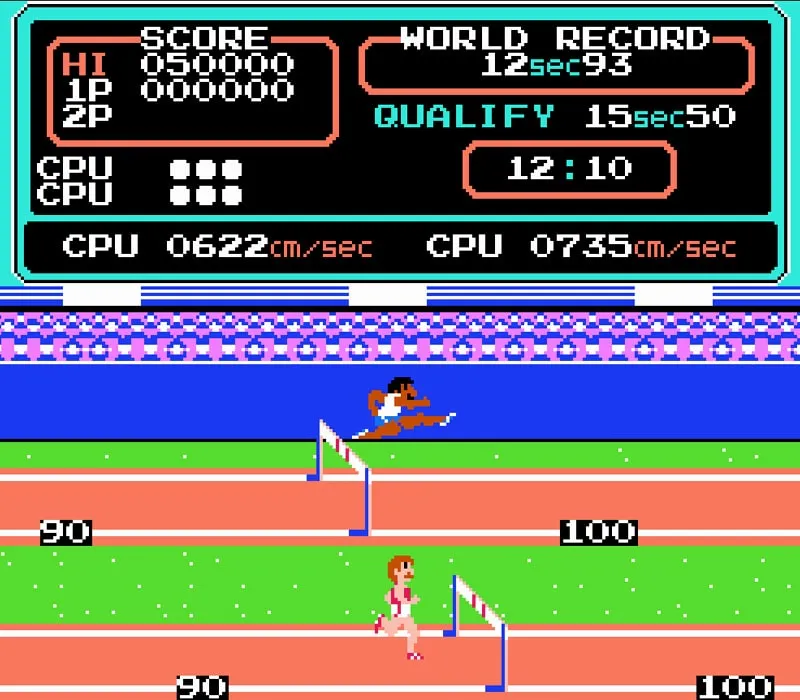 Игра Денди Track & Field