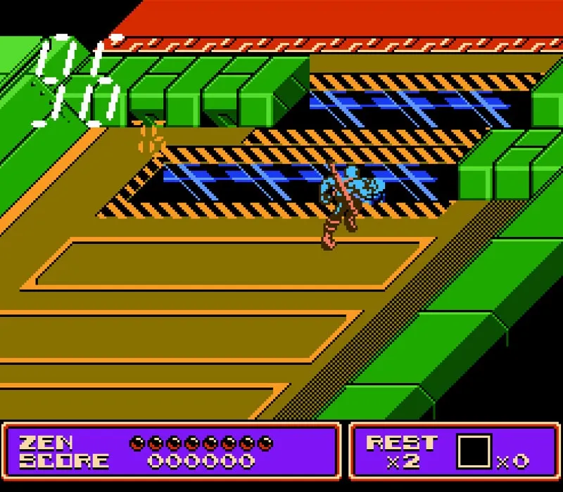 Игра Денди Zen the Intergalactic Ninja