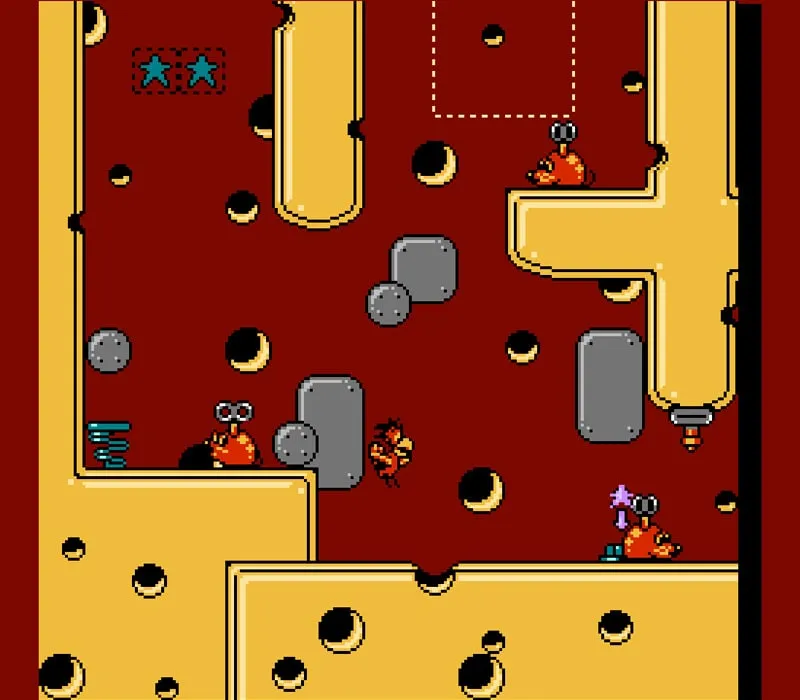 Игра Alfred Chicken Dendy