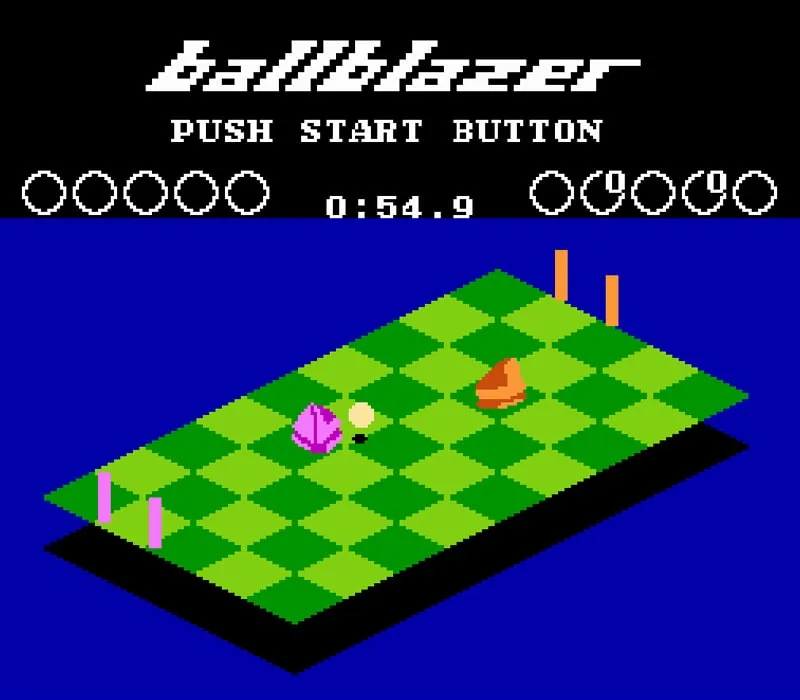 Игра Денди Ballblazer